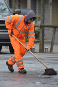 orange, brush, workman, to clean, people, street sweeper, uniform, workman, workman, workman, to clean, to clean, to clean, to clean, to clean, street sweeper, street sweeper